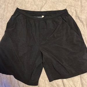 Lululemon Men’s Pacebreaker Linerless Shorts XL 9” Navy Blue